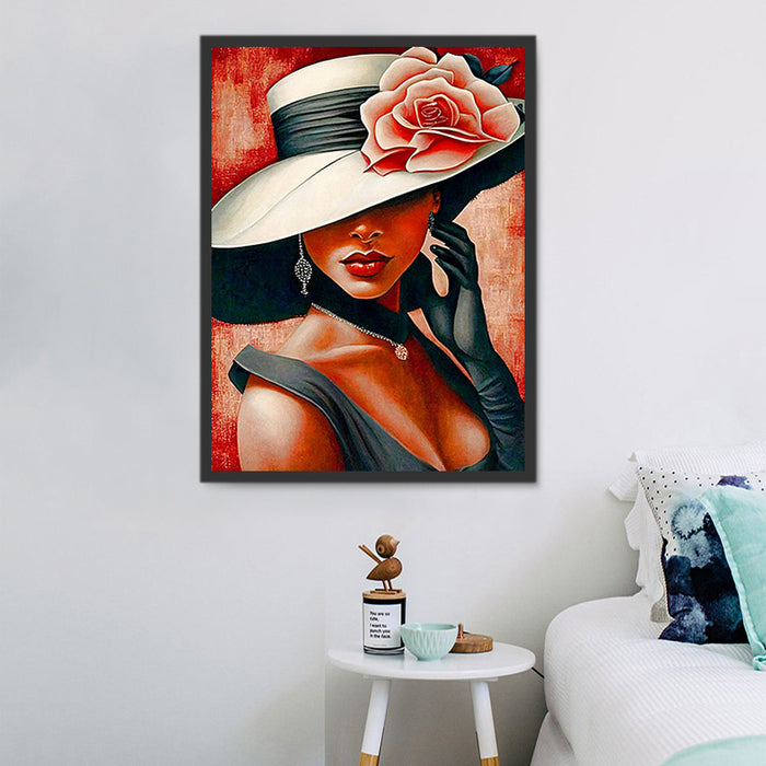 Woman Paint By Numbers Kits UK MJ3119