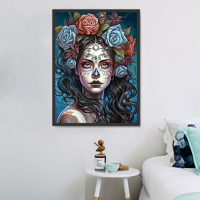 Woman Paint By Numbers Kits UK MJ3132