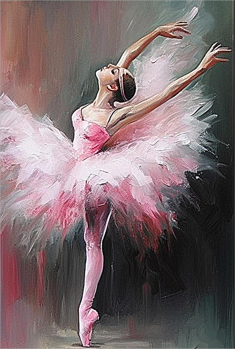 Woman Paint By Numbers Kits UK MJ3149