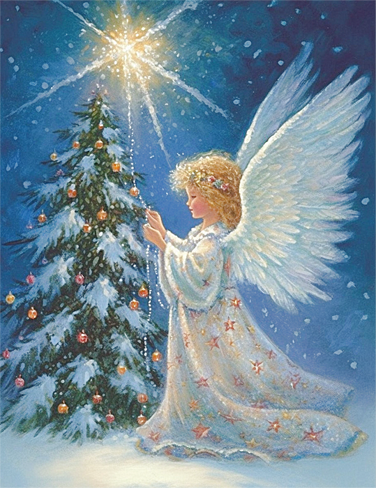 Angel Paint By Numbers Kits UK MJ3248