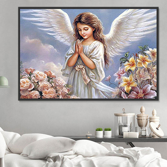 Angel Paint By Numbers Kits UK MJ3270