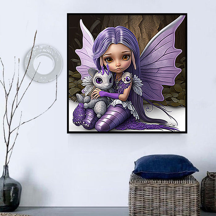 Fairy Paint By Numbers Kits UK MJ3273