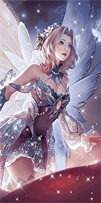 Fairy Diy Paint By Numbers Kits UK For Adult Kids MJ3276