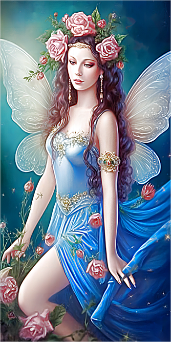 Fairy Diy Paint By Numbers Kits UK For Adult Kids MJ3279