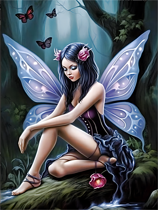 Fairy Paint By Numbers Kits UK MJ3292