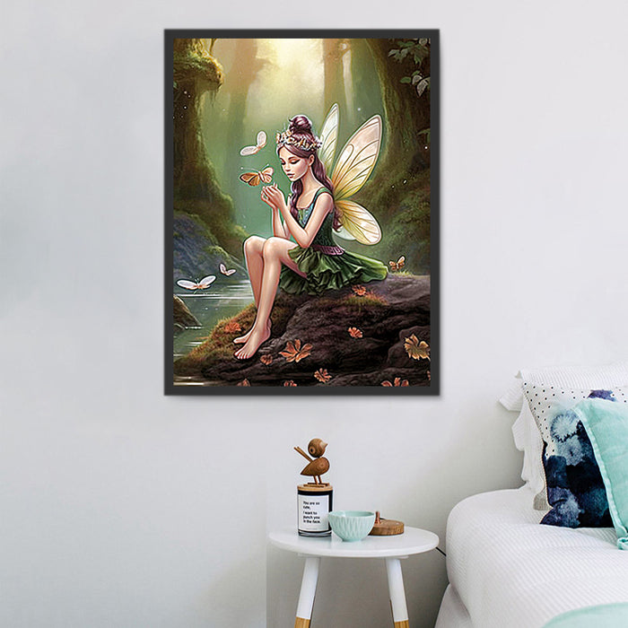 Fairy Paint By Numbers Kits UK MJ3293