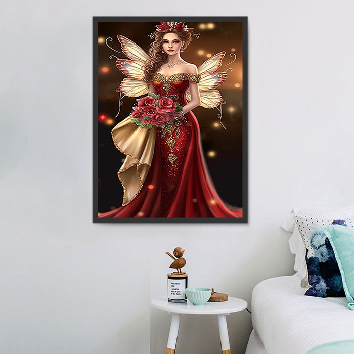 Fairy Paint By Numbers Kits UK MJ3301