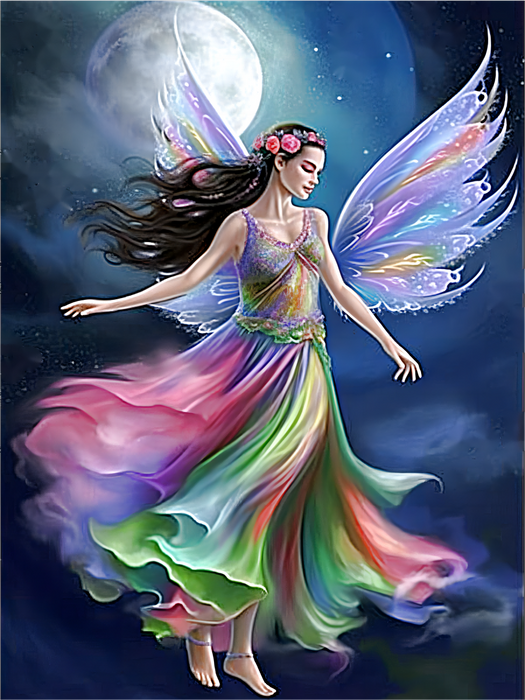 Fairy Paint By Numbers Kits UK MJ3305