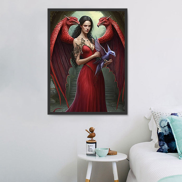 Fairy Paint By Numbers Kits UK MJ3309