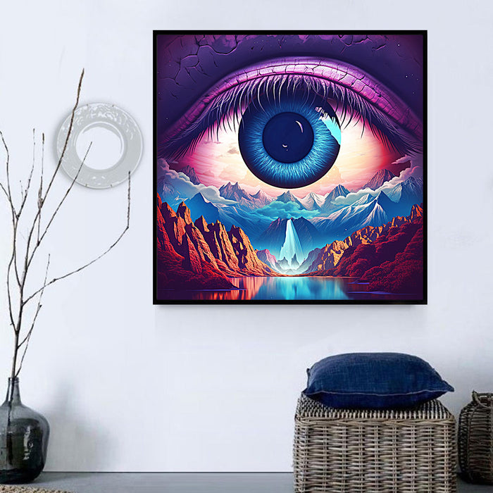 Eye Diy Paint By Numbers Kits UK For Adult Kids MJ3368