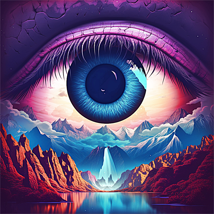 Eye Diy Paint By Numbers Kits UK For Adult Kids MJ3368