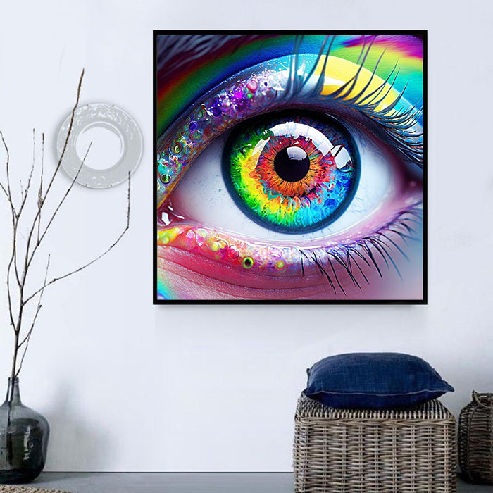 Eye Diy Paint By Numbers Kits UK For Adult Kids MJ3373