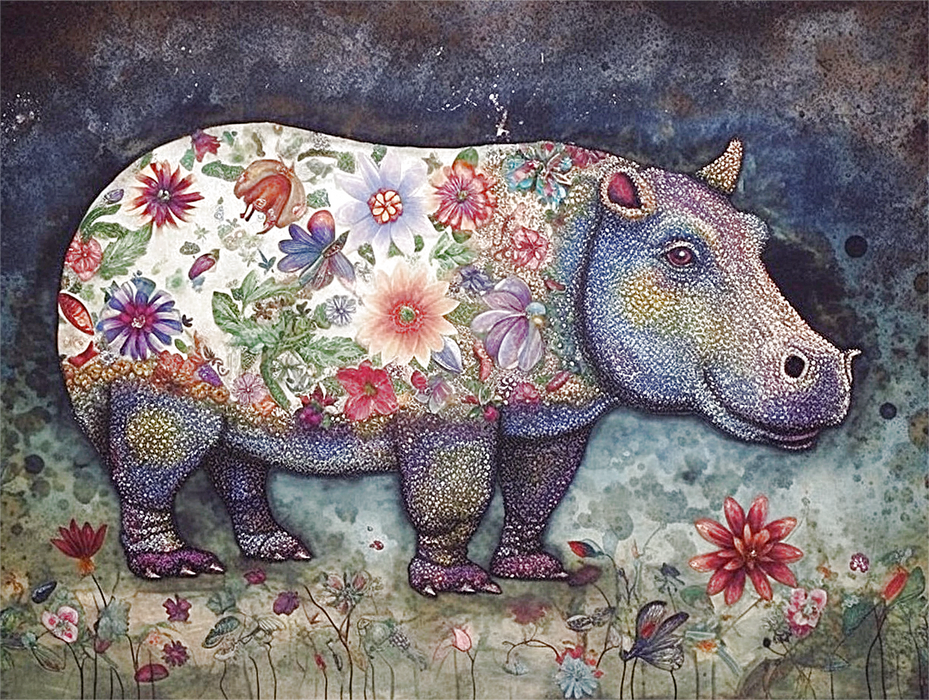 Hippo Paint By Numbers Kits UK MJ7003