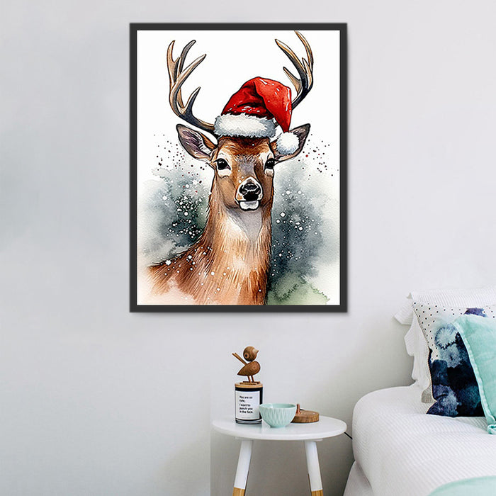 Deer Paint By Numbers Kits UK MJ7124