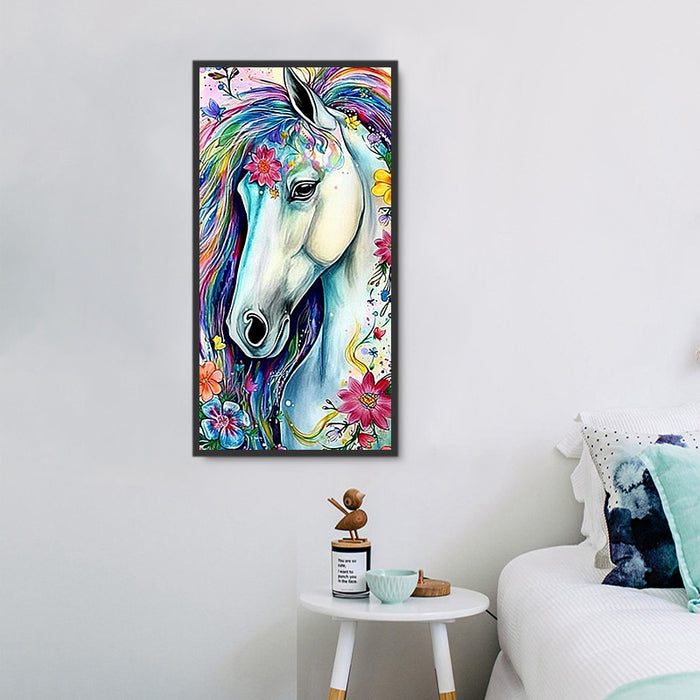 Horse Diy Paint By Numbers Kits UK For Adult Kids MJ7131