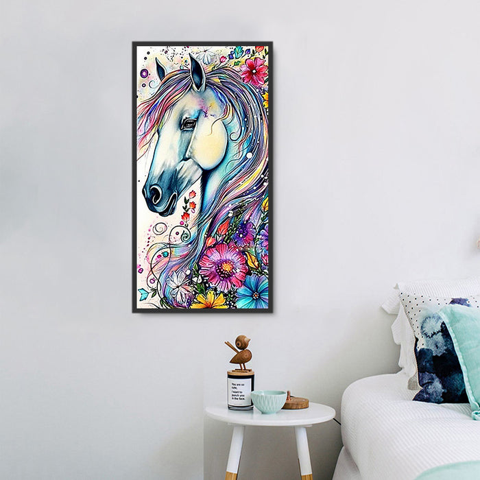 Horse Diy Paint By Numbers Kits UK For Adult Kids MJ7132