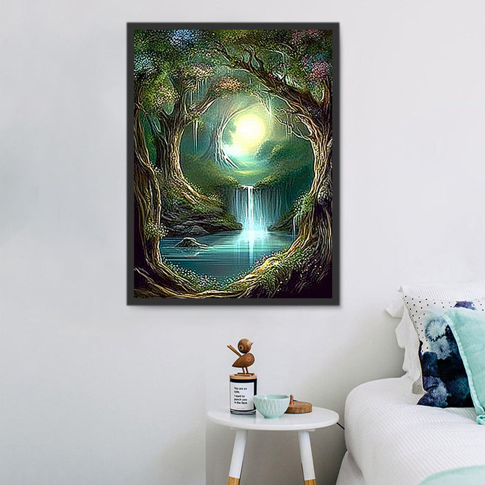 Waterfall Paint By Numbers Kits UK MJ7201