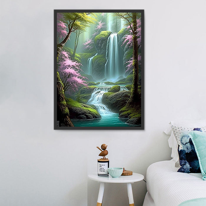 Waterfall Paint By Numbers Kits UK MJ7205