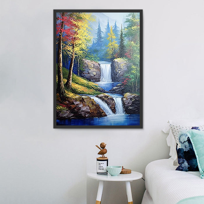 Waterfall Paint By Numbers Kits UK MJ7209