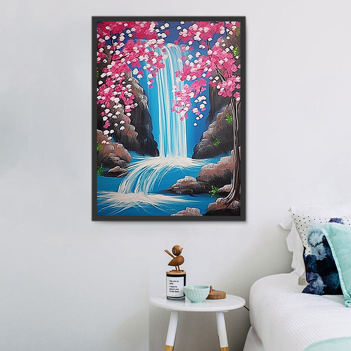 Waterfall Paint By Numbers Kits UK MJ7212