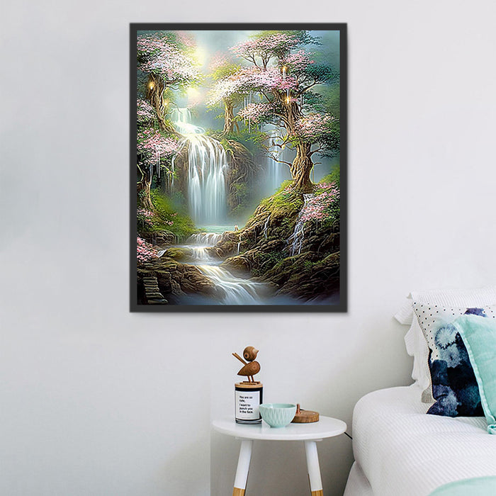 Waterfall Paint By Numbers Kits UK MJ7217