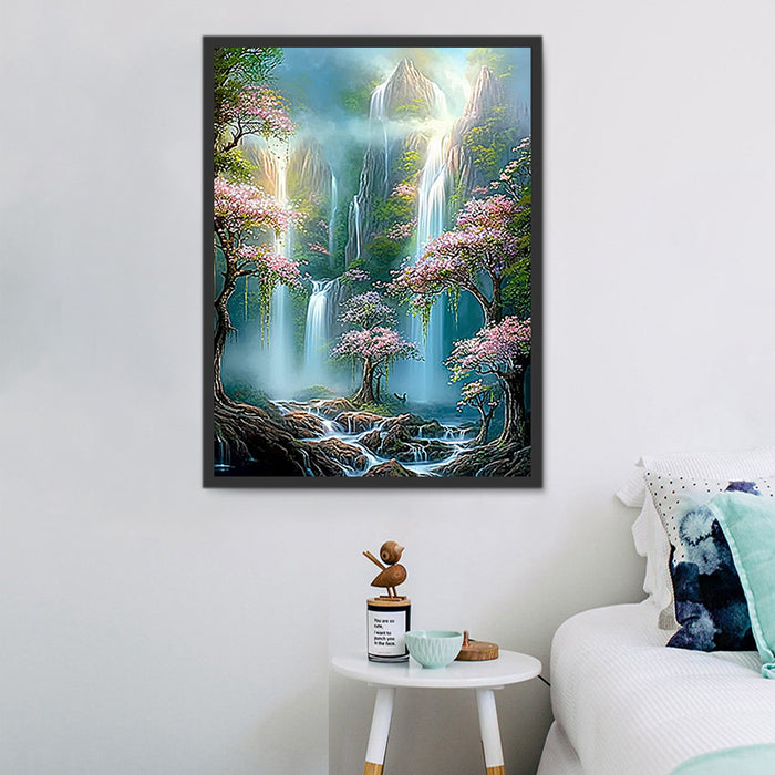 Waterfall Paint By Numbers Kits UK MJ7218