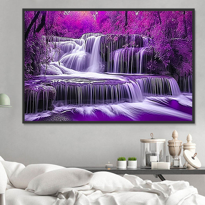 Waterfall Paint By Numbers Kits UK MJ7223