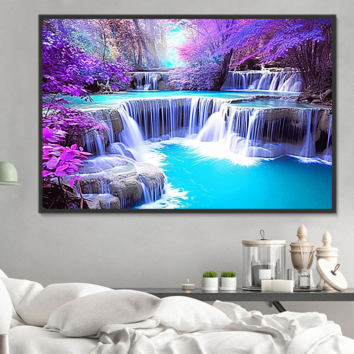 Waterfall Paint By Numbers Kits UK MJ7224