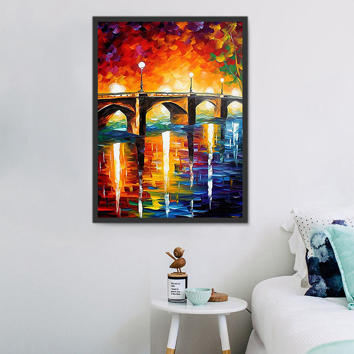 Bridge Paint By Numbers Kits UK MJ7225