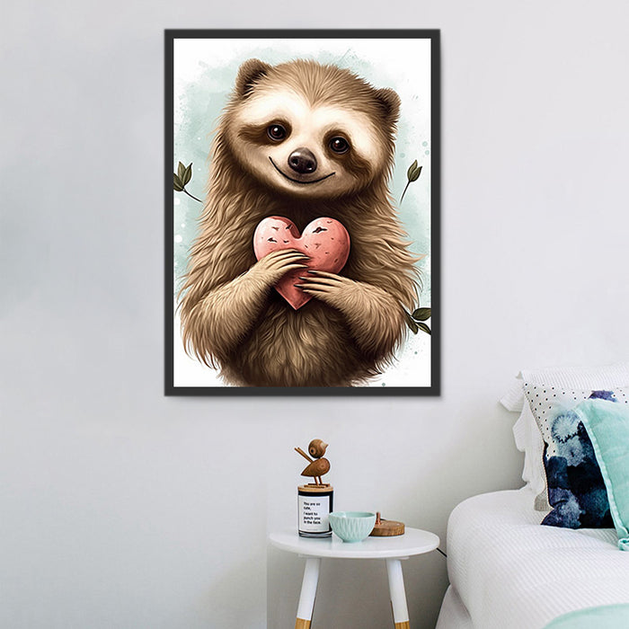 Sloth Paint By Numbers Kits UK MJ7243