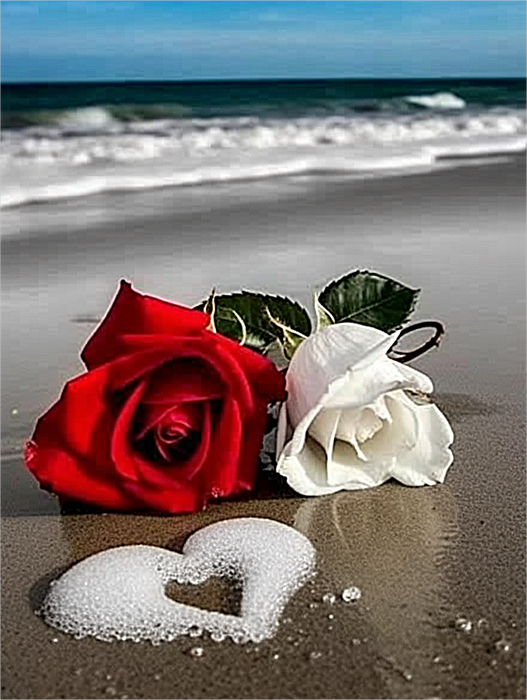 Heart Paint By Numbers Kits UK MJ8043