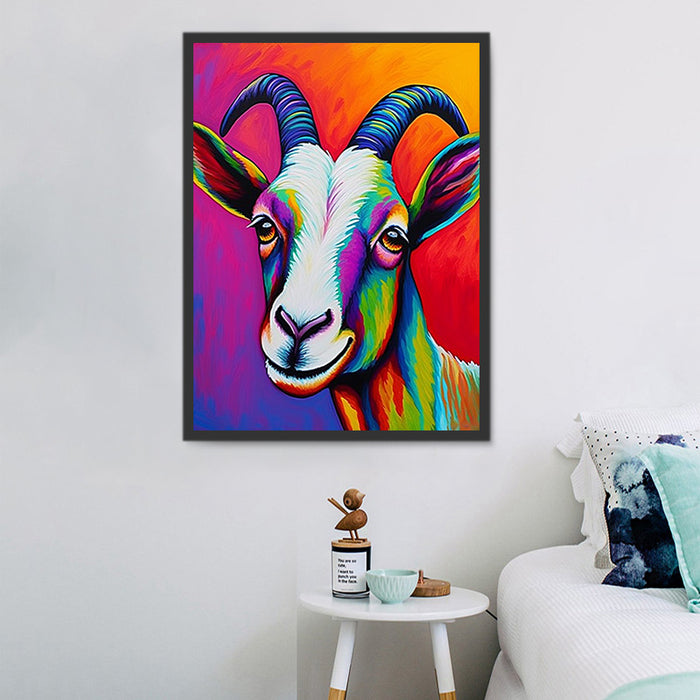 Sheep Paint By Numbers Kits UK MJ8051