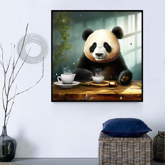 Panda Diy Paint By Numbers Kits UK For Adult Kids MJ8075