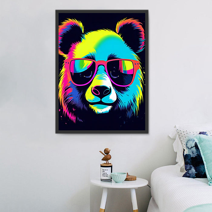 Panda Diy Paint By Numbers Kits UK For Adult Kids MJ8076