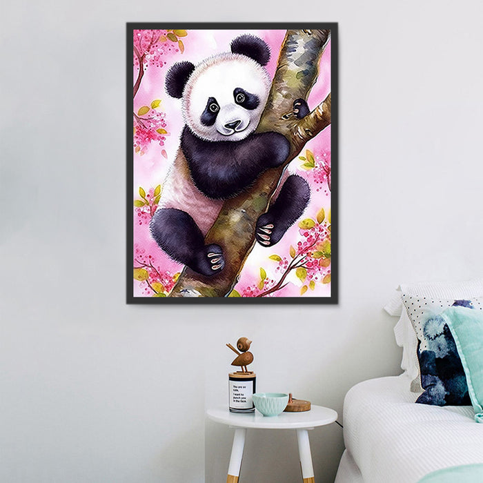 Panda Diy Paint By Numbers Kits UK For Adult Kids MJ8082