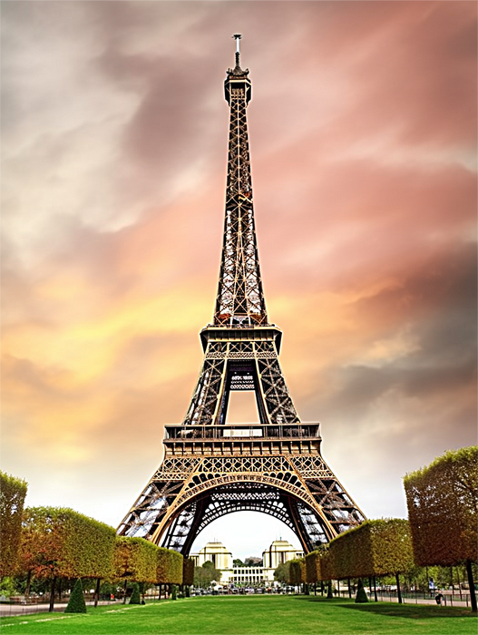 Eiffel Tower Paint By Numbers Kits UK MJ8357