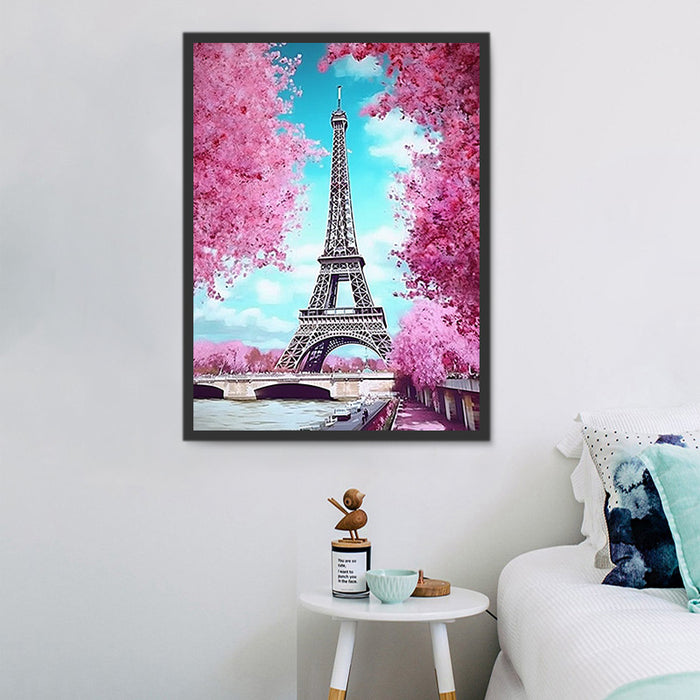 Eiffel Tower Paint By Numbers Kits UK MJ8358