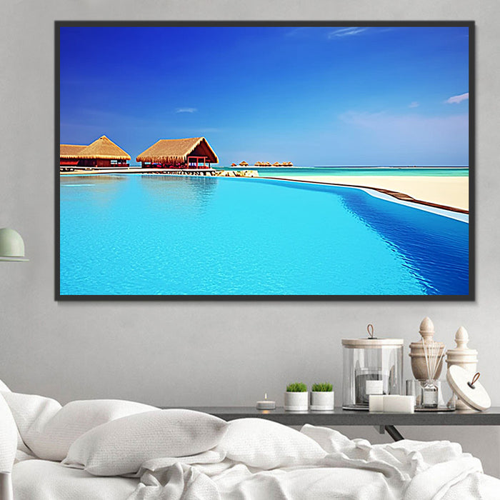 Sea Diy Paint By Numbers Kits UK For Adult Kids MJ8472