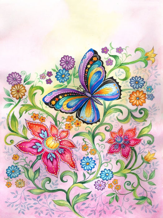 Butterfly Diy Paint By Numbers Kits UK For Adult Kids DS5987258