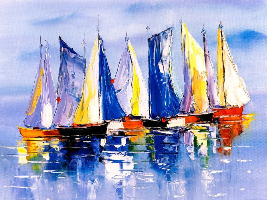 Boat Paint By Numbers Kits UK DS90201103