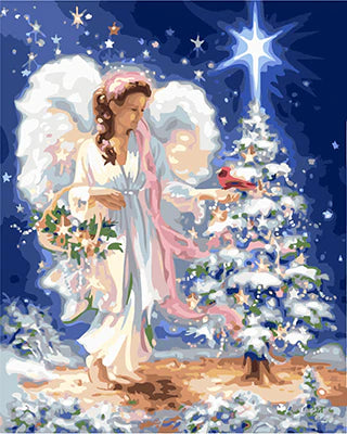 Angel Diy Paint By Numbers Kits UK For Adult Kids GX22654