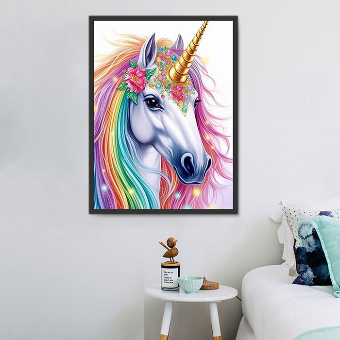 Unicorn Paint By Numbers Kits UK MJ1661