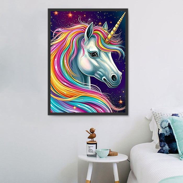 Unicorn Paint By Numbers Kits UK MJ1678