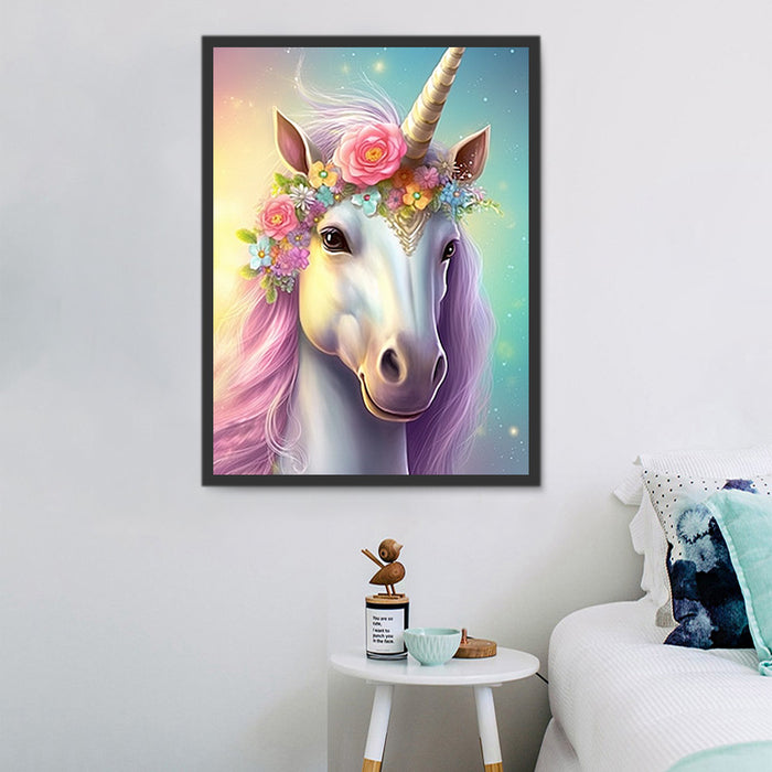 Unicorn Paint By Numbers Kits UK MJ1686