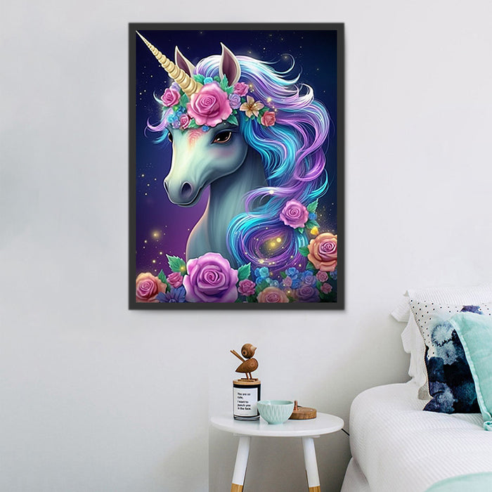 Unicorn Paint By Numbers Kits UK MJ1687