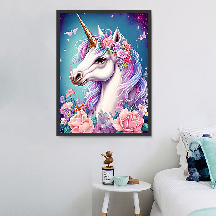 Unicorn Paint By Numbers Kits UK MJ1689