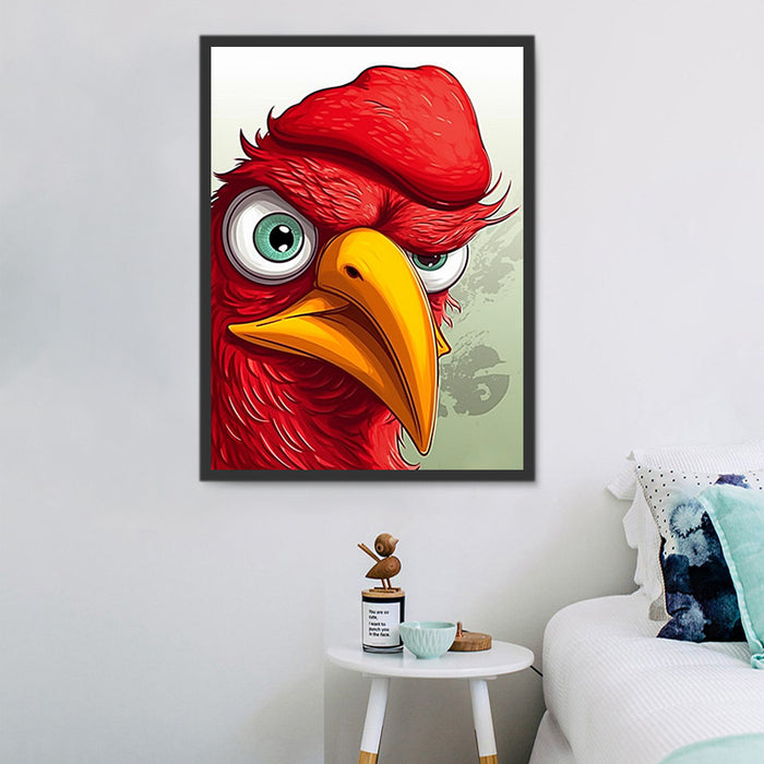 Chicken Diy Paint By Numbers Kits UK For Adult Kids MJ1710