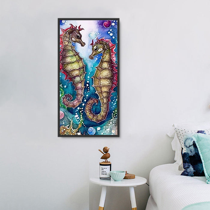 Hippocampi Diy Paint By Numbers Kits UK For Adult Kids MJ1854