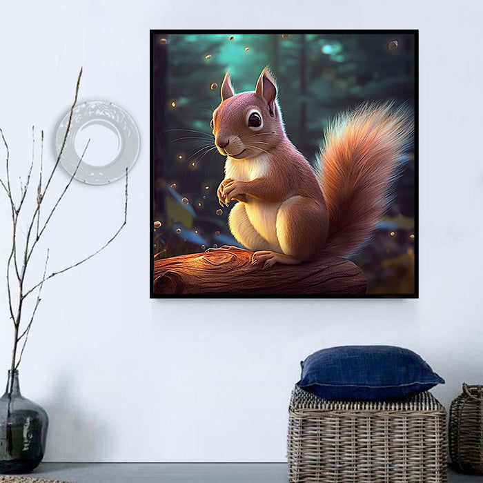 Squirrel Diy Paint By Numbers Kits UK For Adult Kids MJ1859