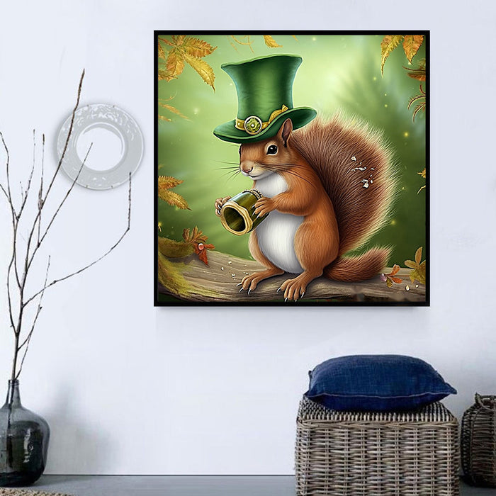 Squirrel Diy Paint By Numbers Kits UK For Adult Kids MJ1862